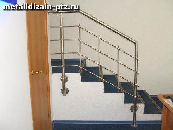 Лестничные ограждения из нержавеющей стали